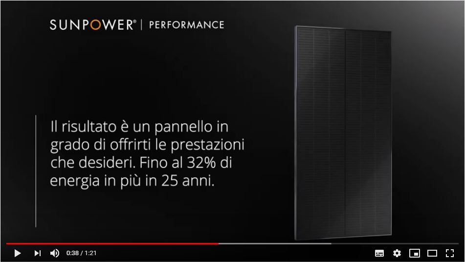 Impianti fotovoltaici SunPower